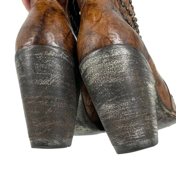 NWT Old Gringo Roze 16" Studded Cowboy Boots - Picture 8 of 14